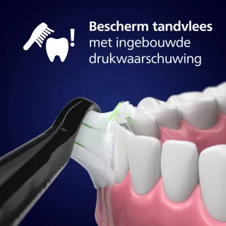 Philips Sonicare 5300 HX7101/01 Elektrische Tandenborstel Zwart
