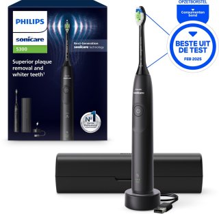 Philips Sonicare 5300 HX7101/02 Elektrische Tandenborstel Zwart