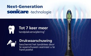 Philips Sonicare 5300 HX7101/02 Elektrische Tandenborstel Zwart