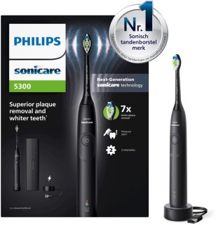 Philips Sonicare 5300 HX7101/02 Elektrische Tandenborstel Zwart