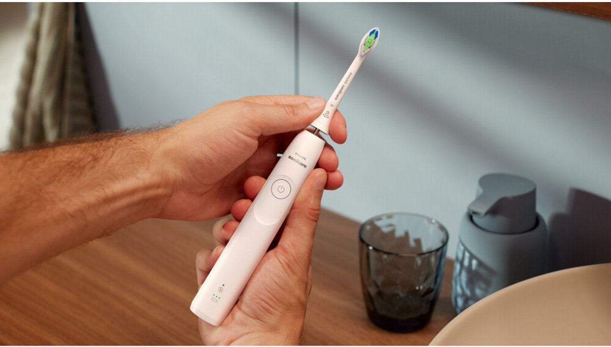 Philips Sonicare 5300 HX7108/02 Elektrische Tandenborstel Wit