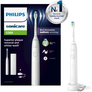 Philips Sonicare 5300 HX7108/02 Elektrische Tandenborstel Wit