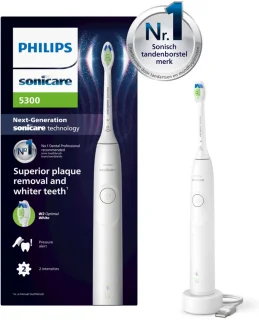 Philips Sonicare 5300 Series HX7108/01 Elektrische Tandenborstel Wit