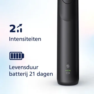 Philips Sonicare 5300 Series HX7109/01 Duo Elektrische Tandenborstels Wit & Zwart