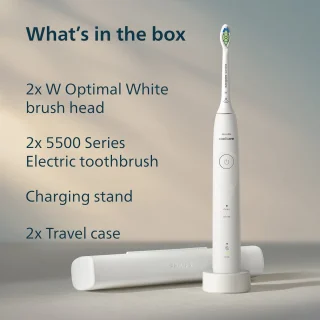 Philips Sonicare 5500 Series Duopack elektrische tandenborstels HX7119/02