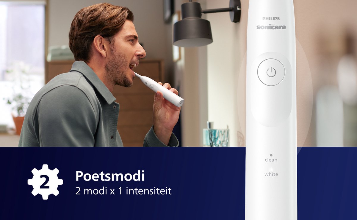 Philips Sonicare 5500 Series Elektrische Tandenborstel HX7110/01 Wit
