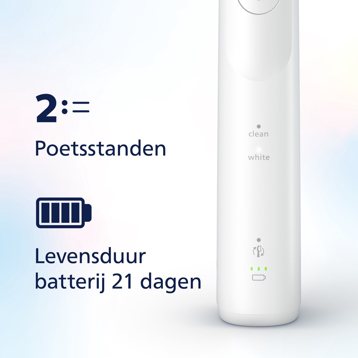 Philips Sonicare 5500 Series Elektrische Tandenborstel HX7110/01 Wit