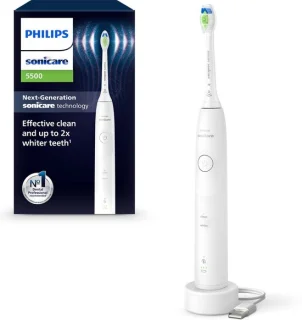 Philips Sonicare 5500 Series Elektrische Tandenborstel HX7110/01 Wit