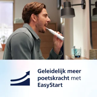 Philips Sonicare 5500 Series HX7119/01 Elektrische Tandenborstels Duopack Wit & Blauw