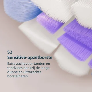 Philips Sonicare 6100 Elektrische tandenborstel – Lichtblauw (HX7406/01)