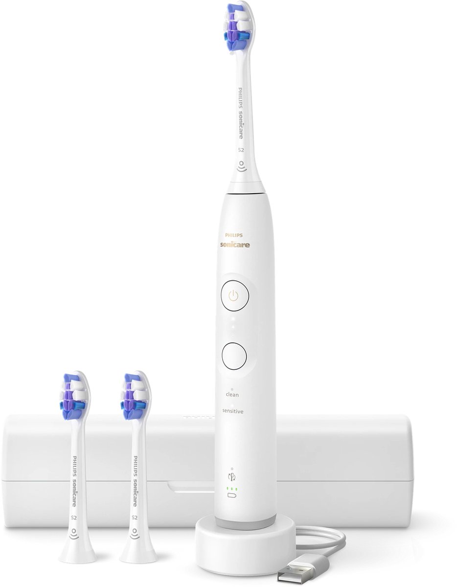 Philips Sonicare 6100 HX7400/02 elektrische tandenborstel wit