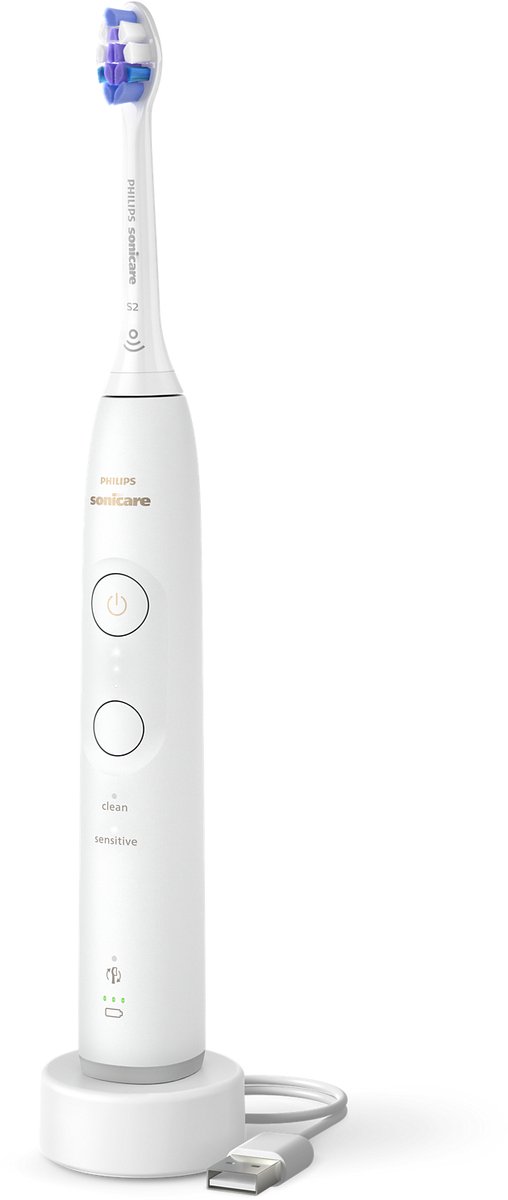 Philips Sonicare 6100 HX7400/02 elektrische tandenborstel wit