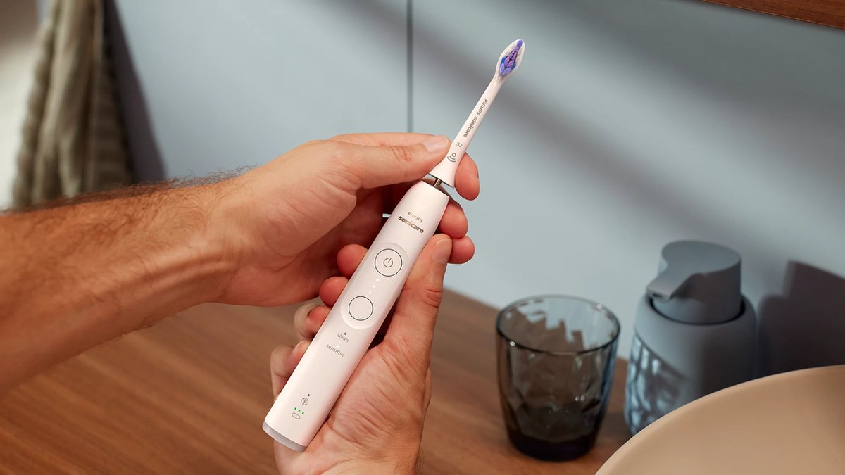 Philips Sonicare 6100 HX7400/02 elektrische tandenborstel wit