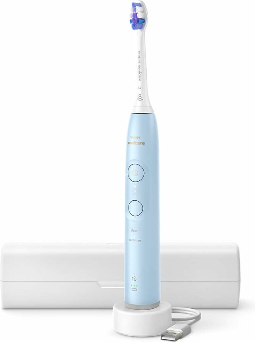 Philips Sonicare 6100 HX7406/02 Elektrische Tandenborstel Lichtblauw