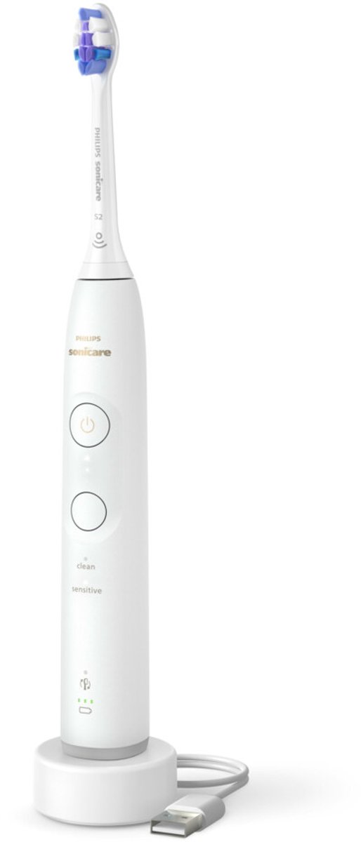 Philips Sonicare 6100 Series HX7400/01 Elektrische tandenborstel Wit