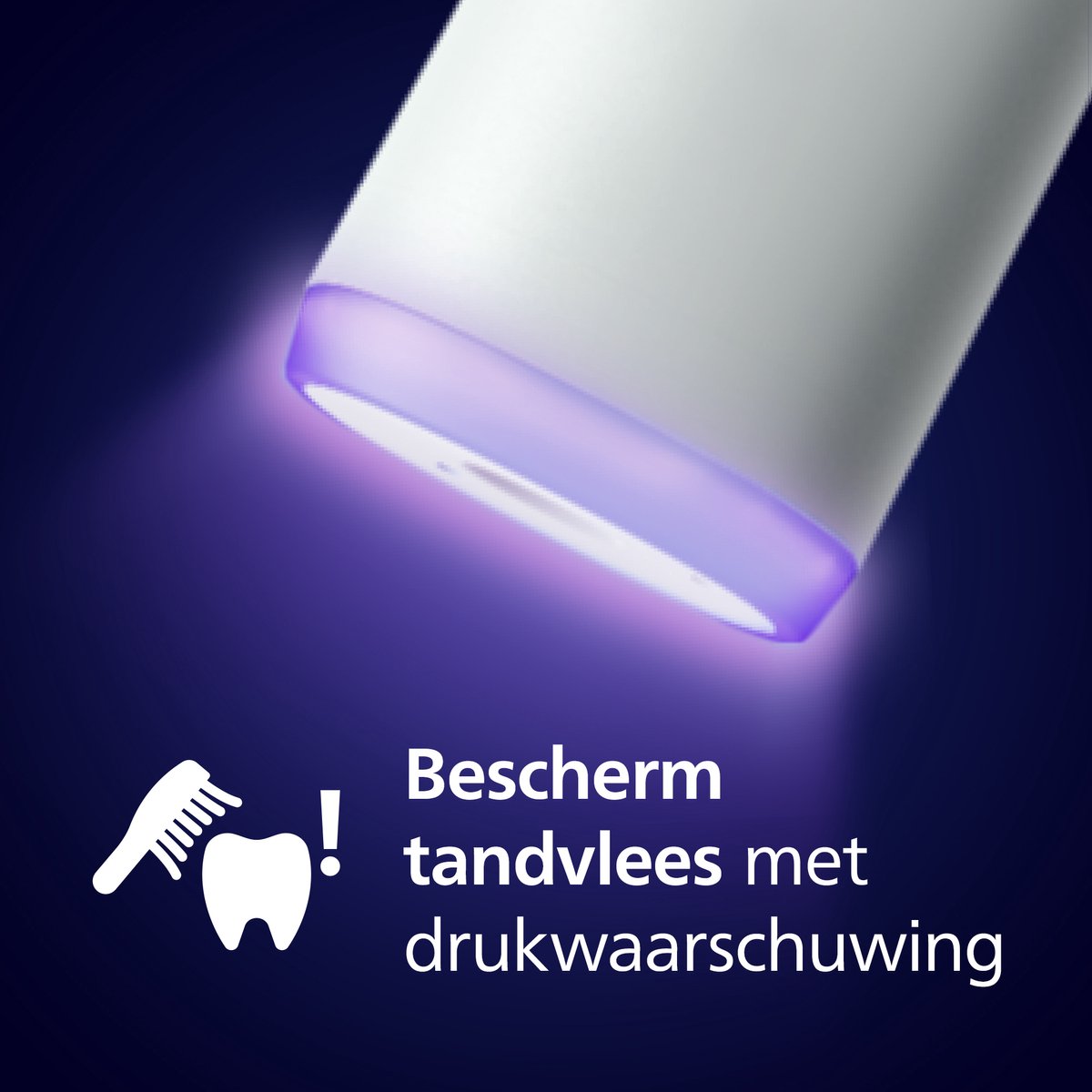 Philips Sonicare 6100 Series HX7400/01 Elektrische tandenborstel Wit