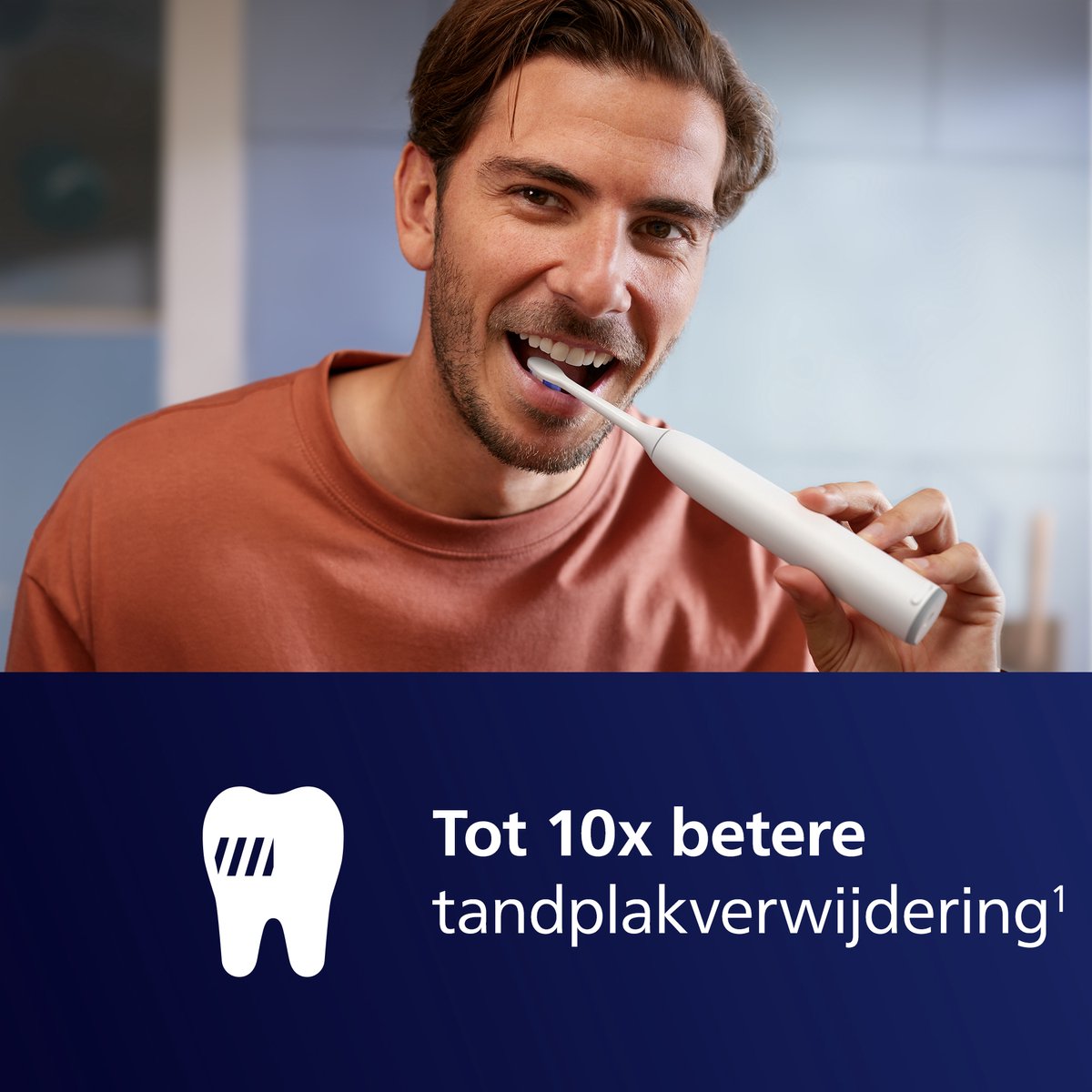 Philips Sonicare 6100 Series HX7400/01 Elektrische tandenborstel Wit