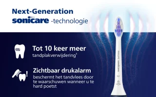 Philips Sonicare 6100 Series HX7403/05 Elektrische Tandenborstel Blauw