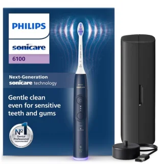 Philips Sonicare 6100 Series HX7403/05 Elektrische Tandenborstel Blauw