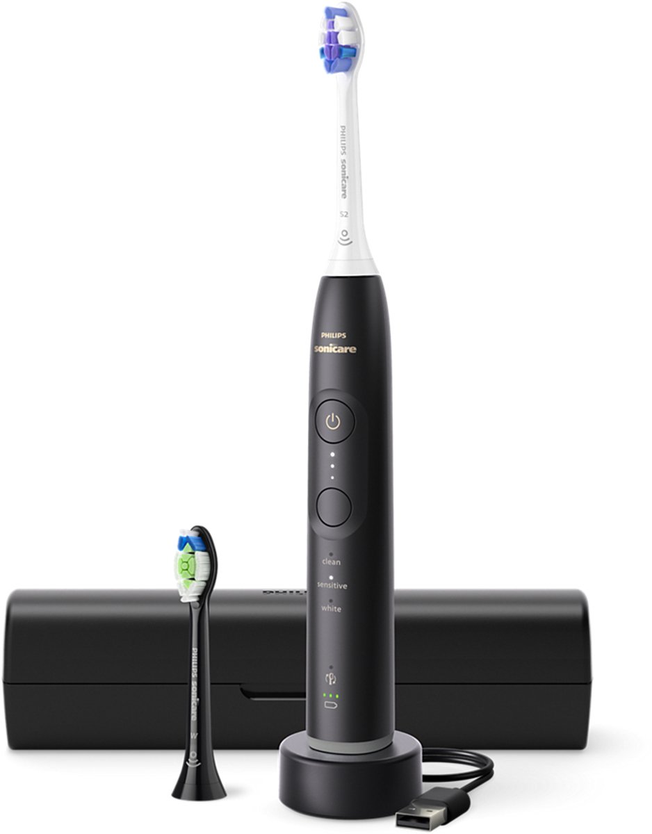 Philips Sonicare 6500 HX7411/02 Elektrische Tandenborstel Zwart