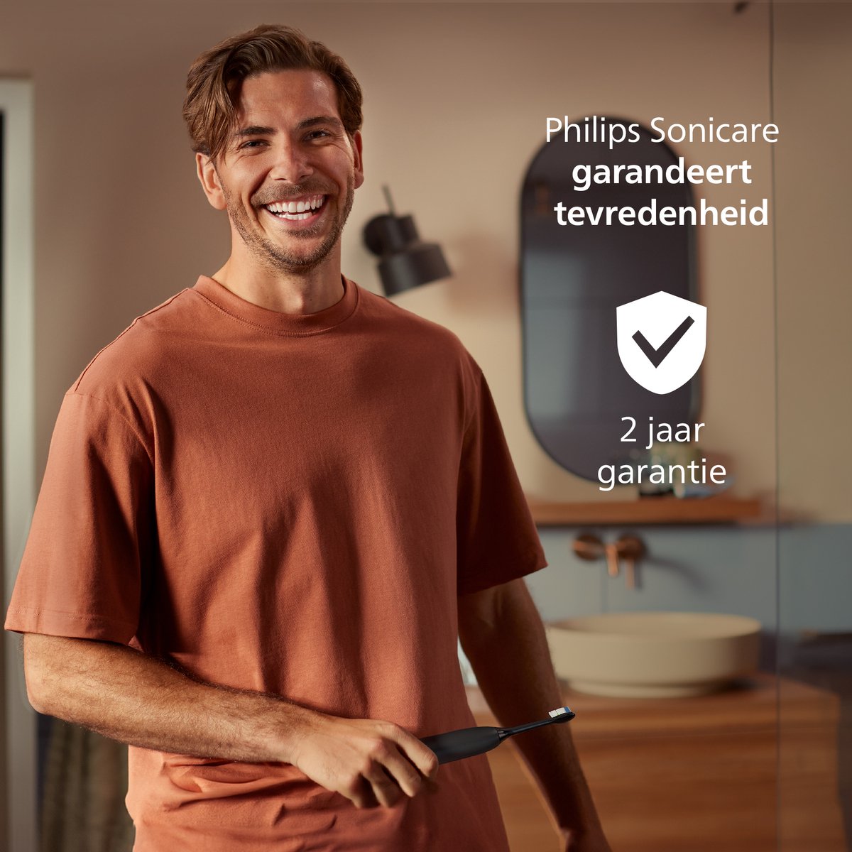 Philips Sonicare 6500 HX7411/02 Elektrische Tandenborstel Zwart