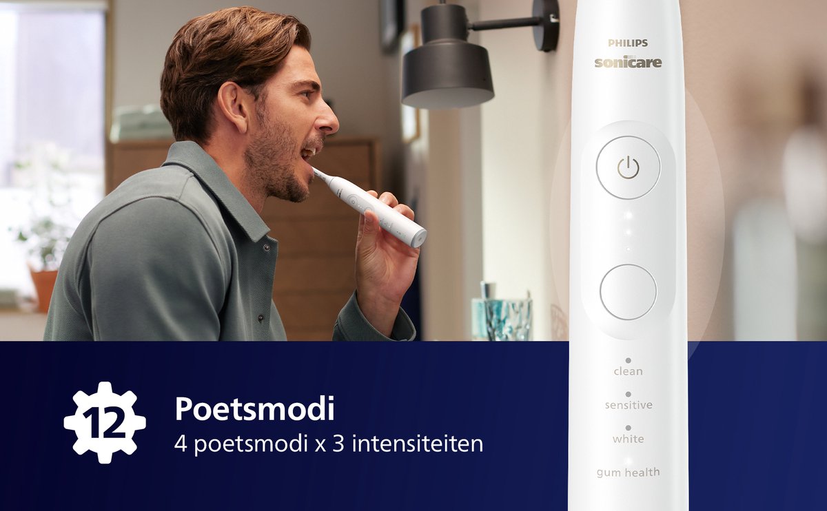 Philips Sonicare 7100 Elektrische Tandenborstel HX7420/01 Wit