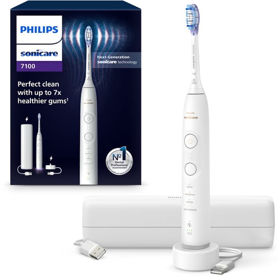 Philips Sonicare 7100 Elektrische Tandenborstel HX7420/01 Wit