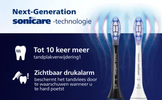 Philips Sonicare 7100 HX7429/01 Elektrische Tandenborstel Duo Wit Blauw