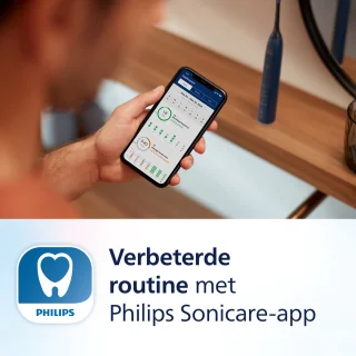 Philips Sonicare 7100 HX7429/01 Elektrische Tandenborstel Duo Wit Blauw