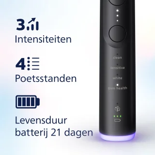 Philips Sonicare 7100 Series Elektrische Tandenborstel HX7421/01 Zwart