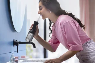 Philips Sonicare 9000 Diamond Clean HX9911/09 + Power Flosser 3000 HX3806/33 Zwart