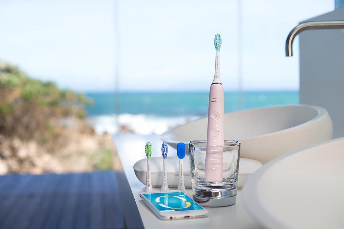 Philips Sonicare DiamondClean 9000 HX9911/29 Lichtroze