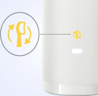 Philips Sonicare DiamondClean 9000 HX9911/94 Wit Rose