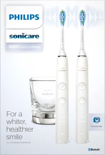 Philips Sonicare DiamondClean 9000 HX9914/55 elektrische tandenborstel wit 2-pack