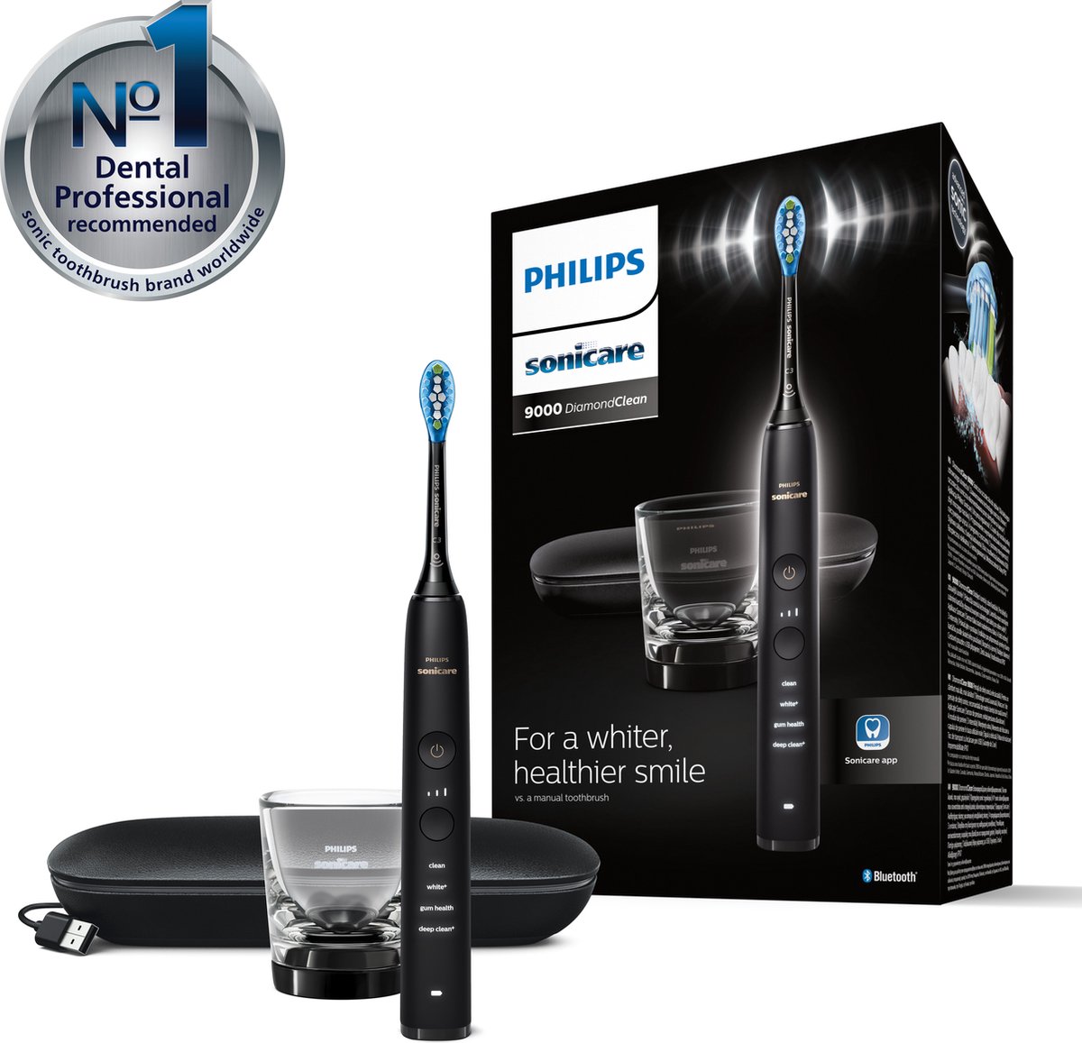 Philips Sonicare DiamondClean HX9911/09 elektrische tandenborstel