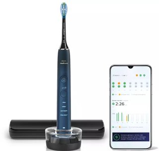 Philips Sonicare DiamondClean HX9911/88 elektrische tandenborstel Aquamarine/Zwart