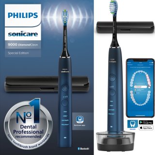 Philips Sonicare DiamondClean HX9911/88 elektrische tandenborstel Aquamarine/Zwart