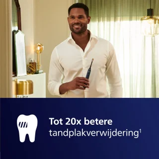 Philips Sonicare DiamondClean Prestige 9900 Elektrische Tandenborstel Donkerblauw HX9992/45