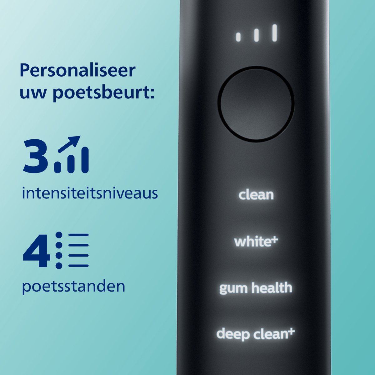 Philips Sonicare Diamondclean Smart 9400 HX9918/89 Zwart elektrische tandenborstel