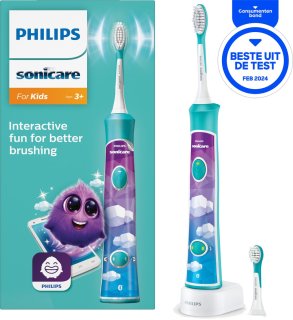 Wat vinden we goed aan de Philips Sonicare for Kids - Elektrische tandenborstel HX6322/04