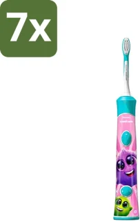 Philips Sonicare For Kids Elektrische Tandenborstel HX6322/04 Blauw 7-pack