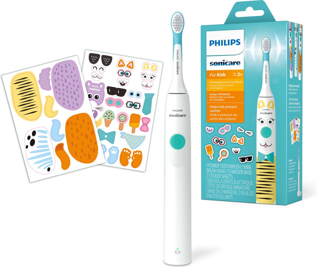 Philips Sonicare For Kids HX3601/01 Elektrische Tandenborstel