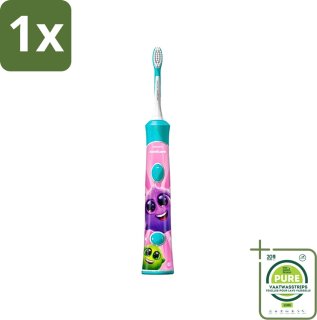 De Philips Sonicare For Kids HX6322/04 - Elektrische tandenborstel Blauw in één oogopslag