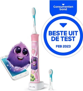 Philips Sonicare For Kids HX6352/42 Elektrische tandenborstel Roze