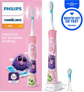 Philips Sonicare For Kids HX6352/42 Elektrische tandenborstel Roze