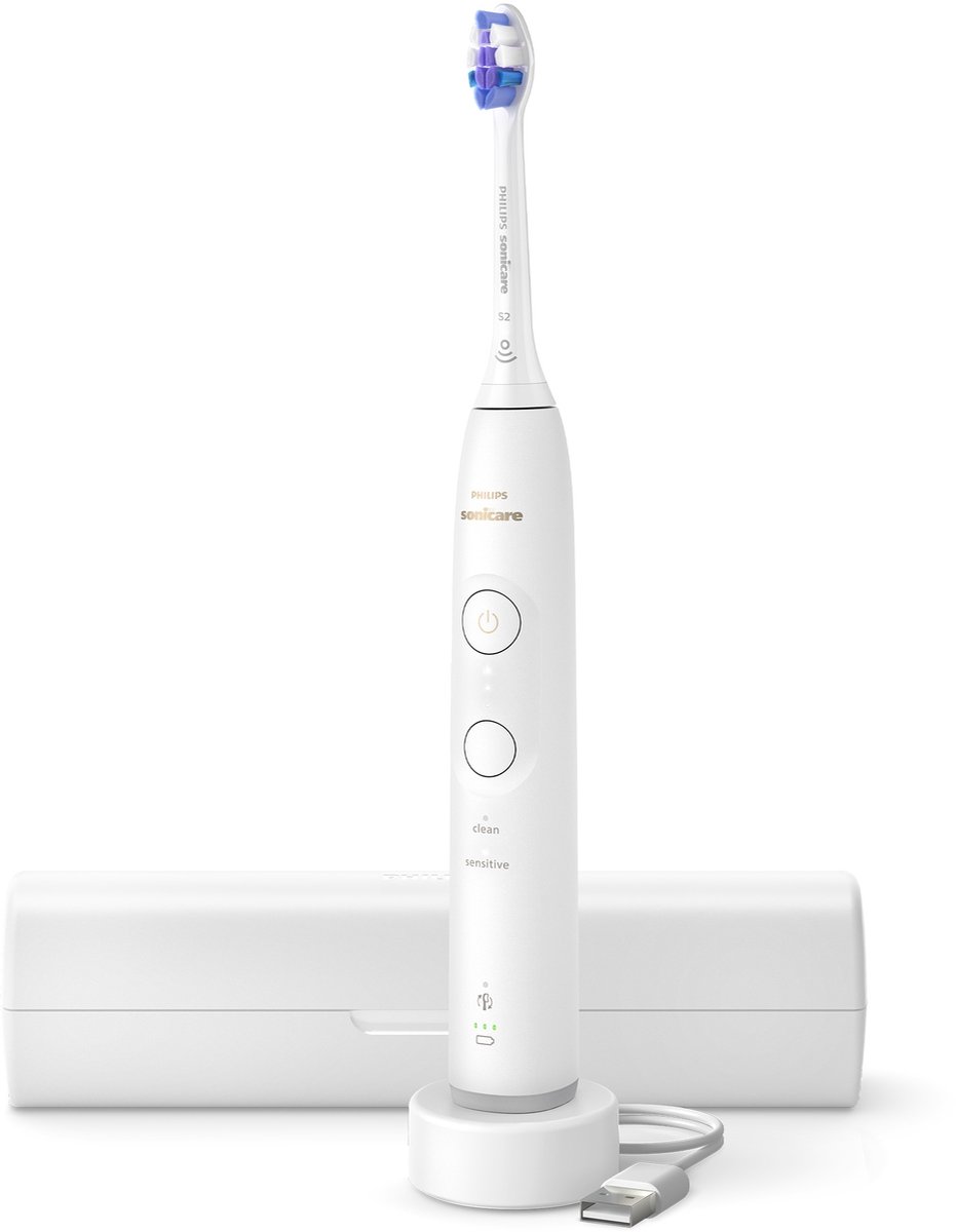 Philips Sonicare HX7400/06 Elektrische Tandenborstel Wit