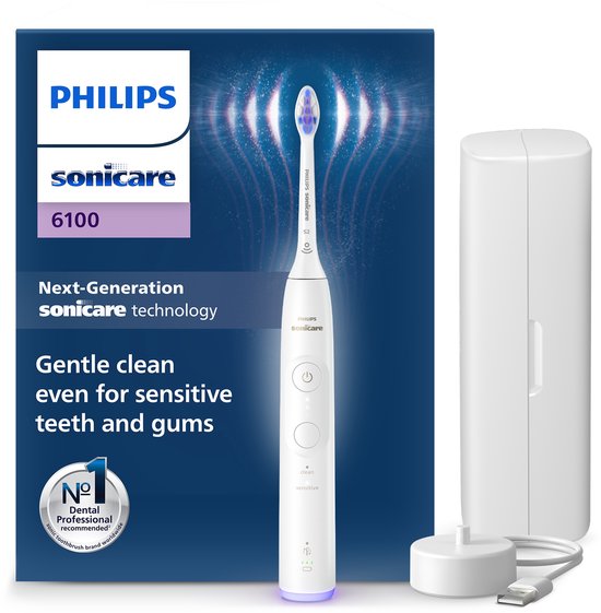 Philips Sonicare HX7400/06 Elektrische Tandenborstel Wit