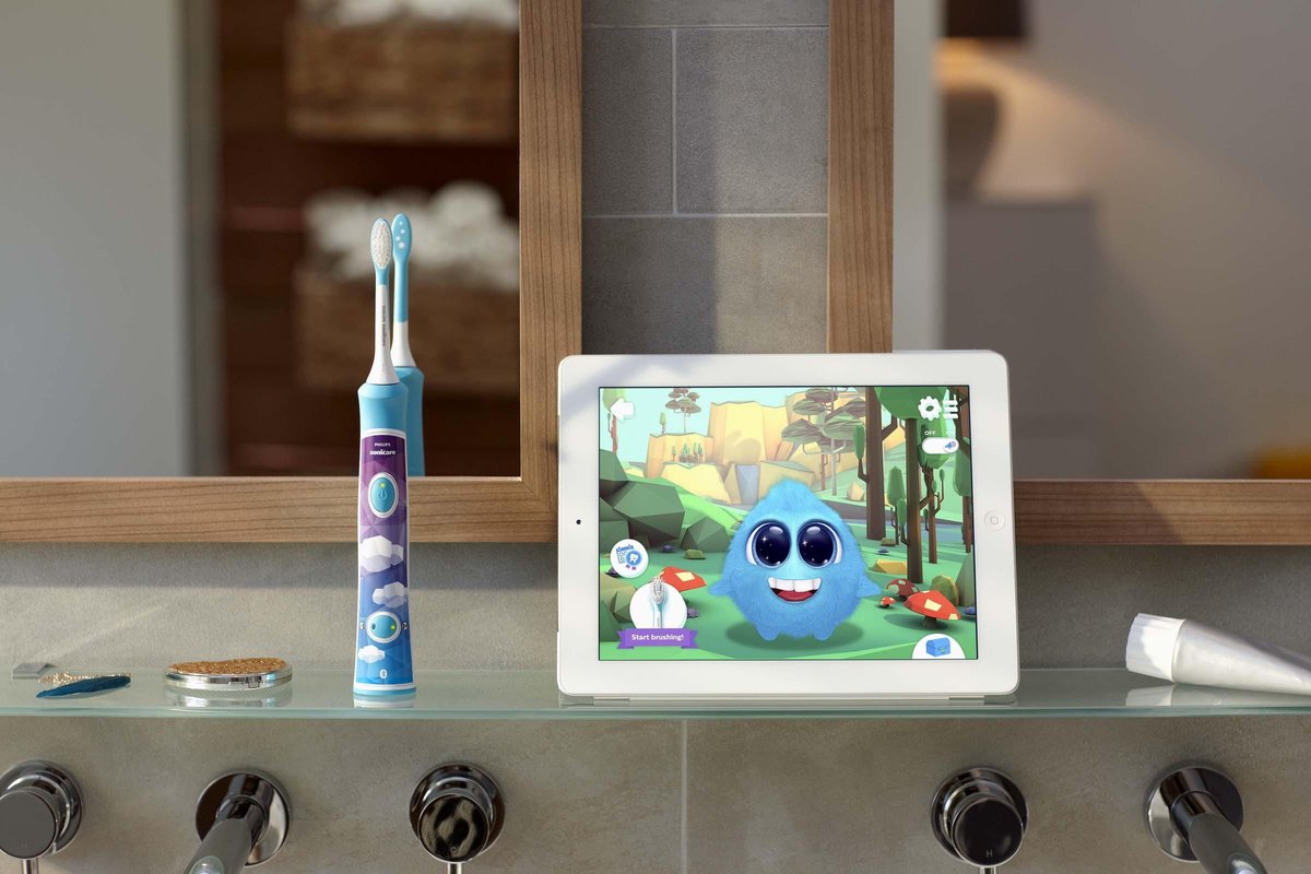 Philips Sonicare Kids HX6322/04 elektrische tandenborstel blauw