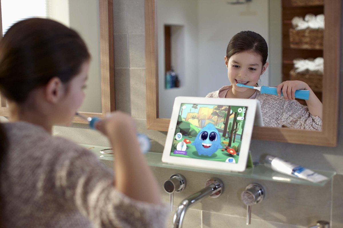Philips Sonicare Kids HX6322/04 elektrische tandenborstel blauw