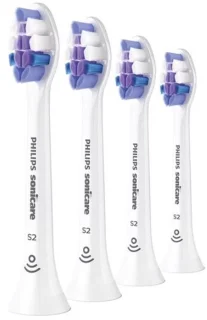Philips Sonicare Optimal Sensitive Opzetborstels HX6054/10, 4 stuks, wit